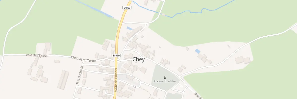 Plan du 7 Rue St Pierre à Chey