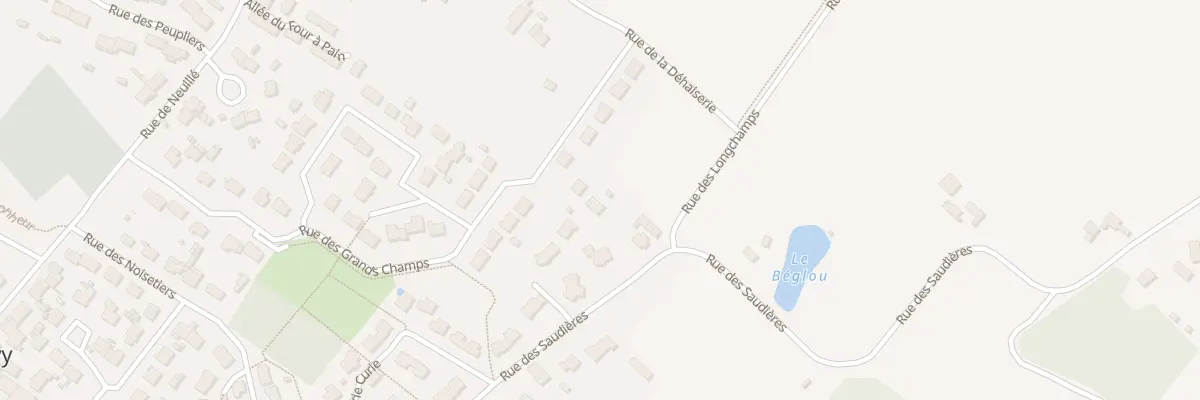 Plan du 20 Rue des Grands Champs à Vivy