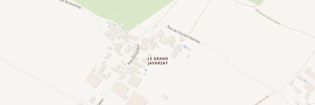 Plan du 3 Rue d’Exoudun Le Gd Javarzay à Bougon