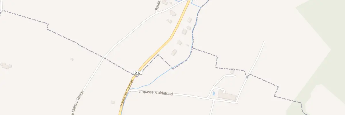 Plan du 8B Daulibat à Sainte-Colombe