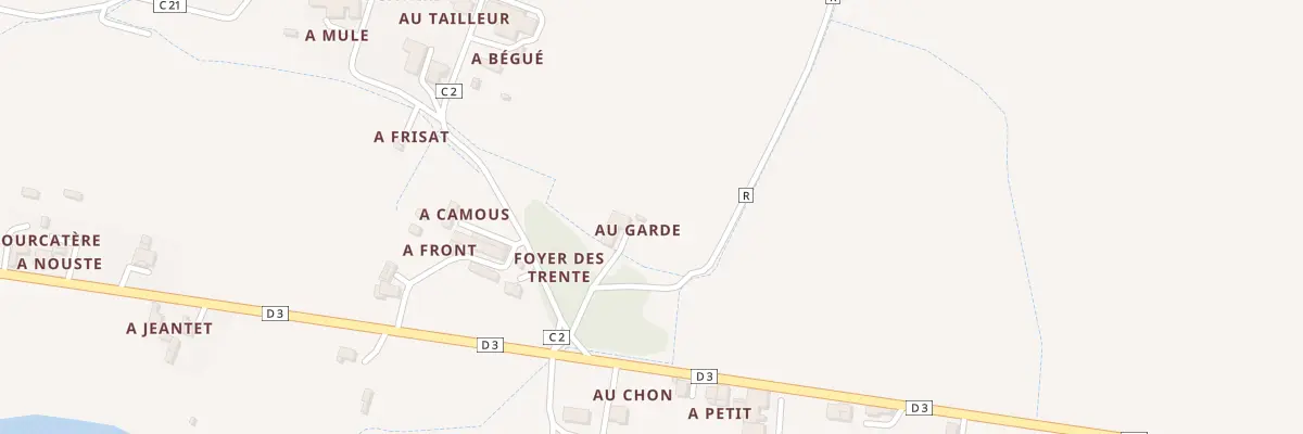 Plan du 5078 Au Garde à Sarragachies