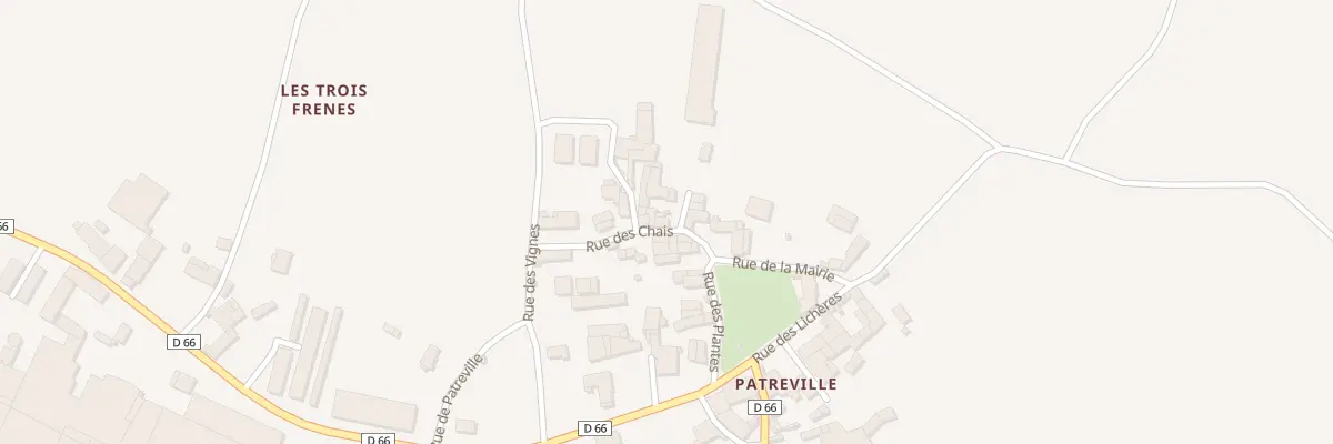 Plan du 1 Imp des Tuyas à Val-d’Auge