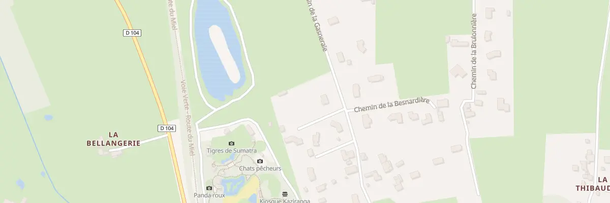 Plan du 310 Che de la Gasneraie à La Flèche