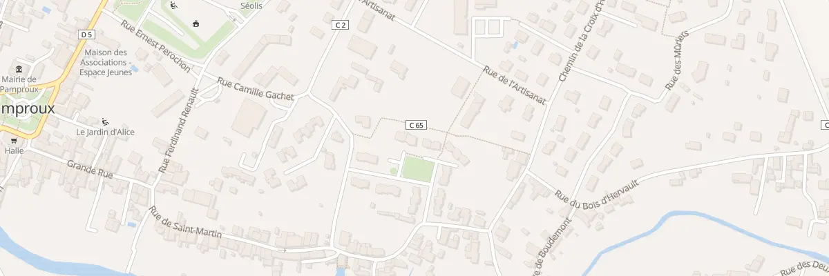Plan du 3 Imp des Noyers à Pamproux