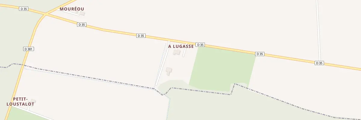 Plan du 12 Rte de Gabarret à Créon-d’Armagnac