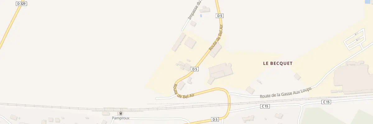 Plan du 31 Rte de Bel Air à Pamproux