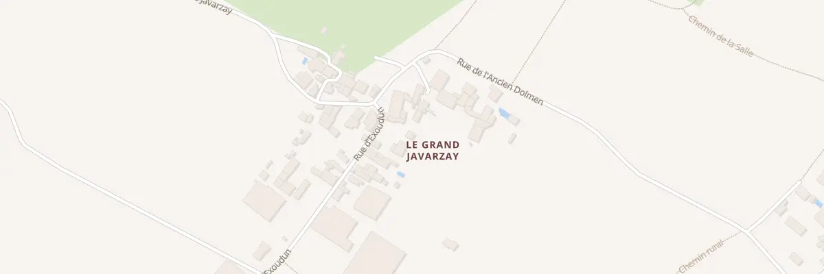 Plan du 5 Rue d’Exoudun Le Gd Javarzay à Bougon