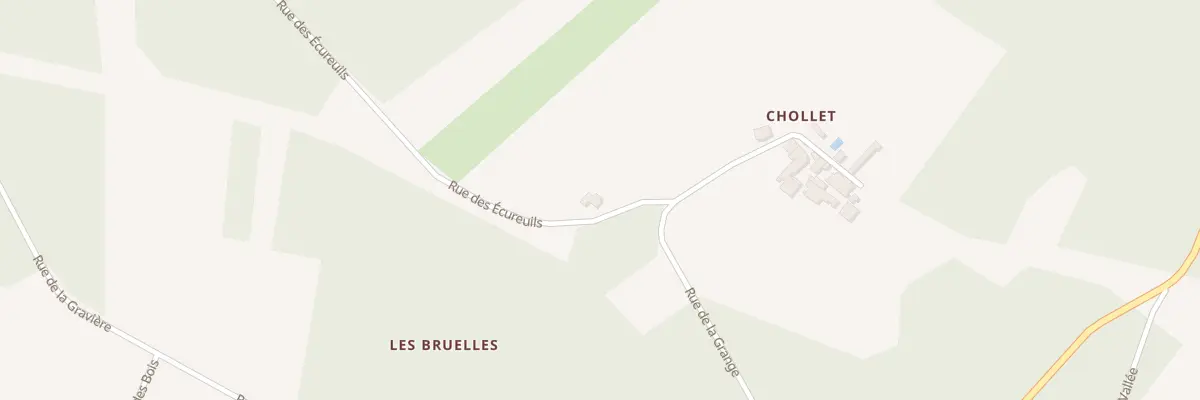 Plan du 5095 Le Chene Tord à La Barde