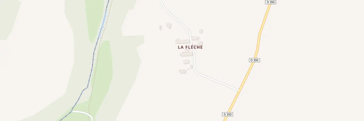 Plan du 1 La Fleche à Saint-Céneri-le-Gérei