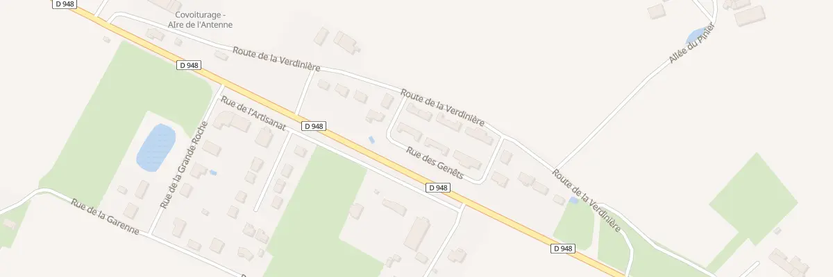 Plan du 3 Rue des Genets à Maisonnay