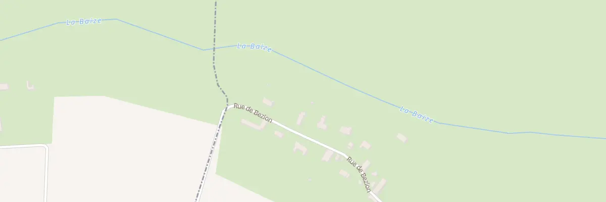 Plan du 12 Rue de Bézion à Sarceaux