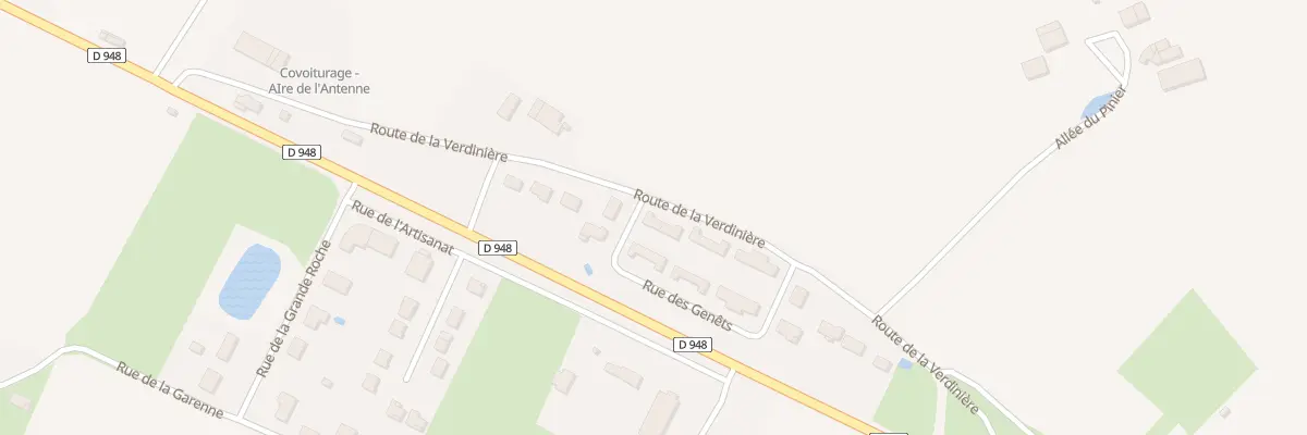 Plan du 16 Rte de la Verdiniére à Maisonnay