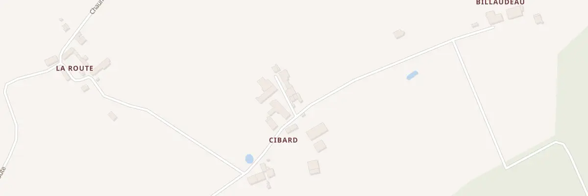 Plan du 9 Cibard à Boscamnant