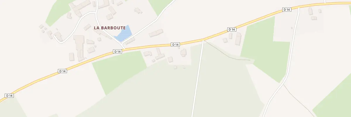 Plan du 1 La Barboute à Lezay