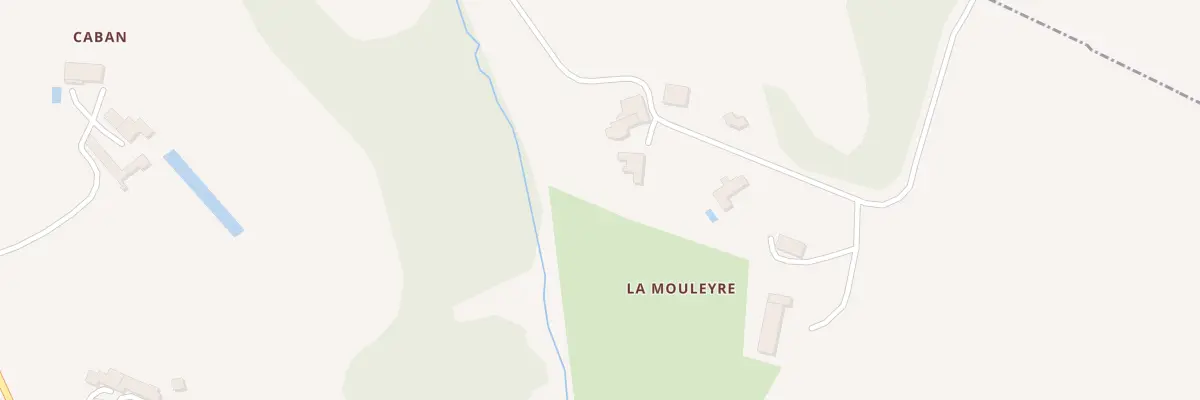 Plan du 3 La Mouleyre à Blasimon