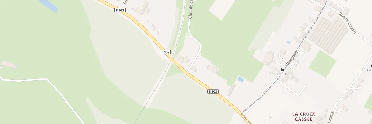 Plan du 195 Rte de Tours à Saumur