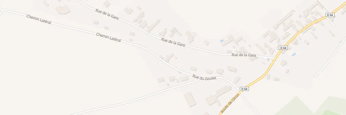 Plan du 16 Rue du Goulet à Pas-de-Jeu