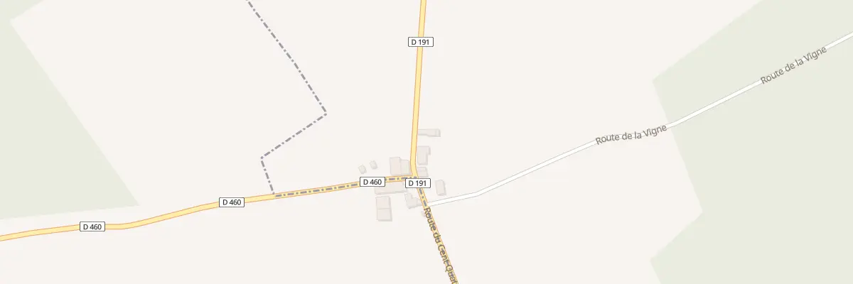 Plan du 1 Rte du Cent Quatre à Yviers