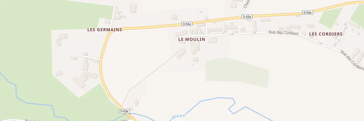 Plan du 1 Imp du Moulin à Crocy