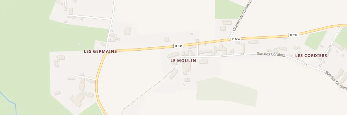 Plan du 6 Imp du Moulin à Crocy