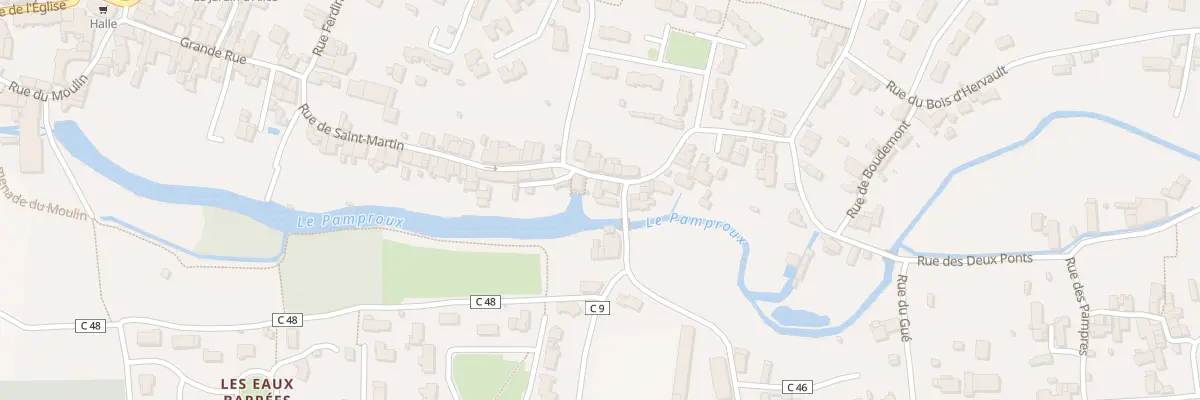 Plan du 64 Rue de Saint-martin à Pamproux