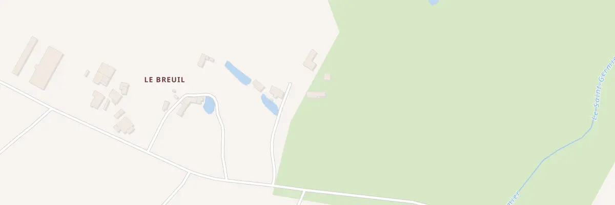 Plan du 5042 Le Breuil à Saint-Germier