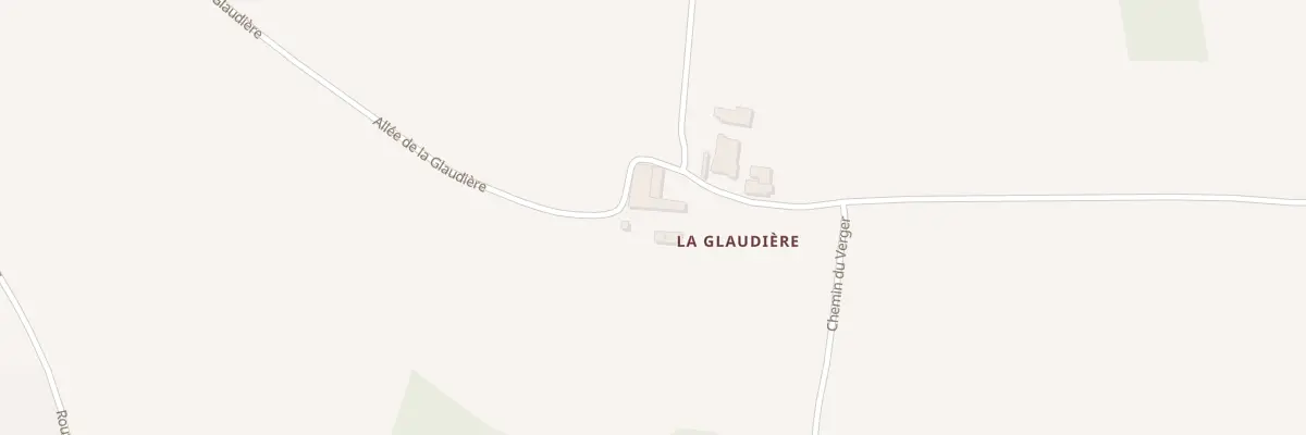 Plan du 2 All de la Glaudière à Saint-Aulais-la-Chapelle