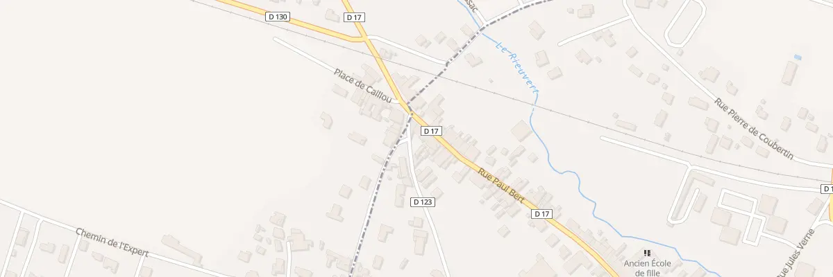 Plan du 75 Rue Paul Bert à Castillon-la-Bataille