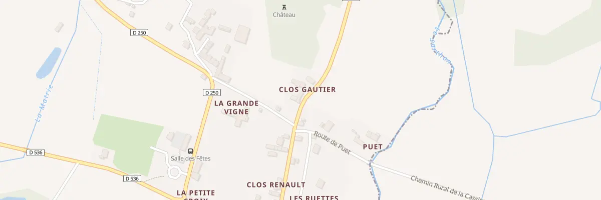 Plan du 19 Clos Gautier à La Roche-Mabile