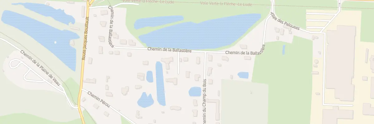 Plan du 26 Che de la Ballastière à La Flèche