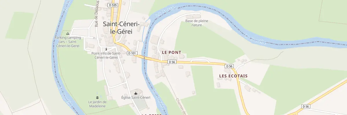 Plan du 5130 Le Pont à Moulins-le-Carbonnel