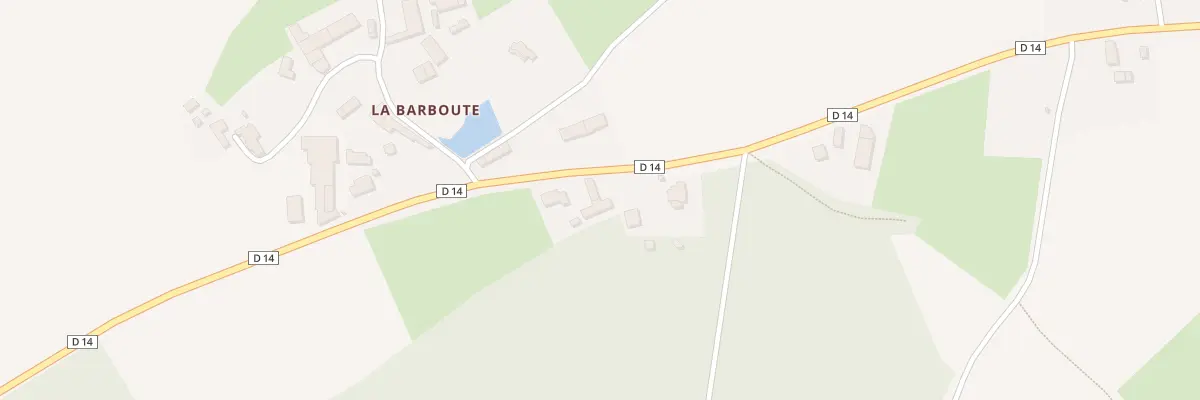 Plan du 3 La Barboute à Lezay