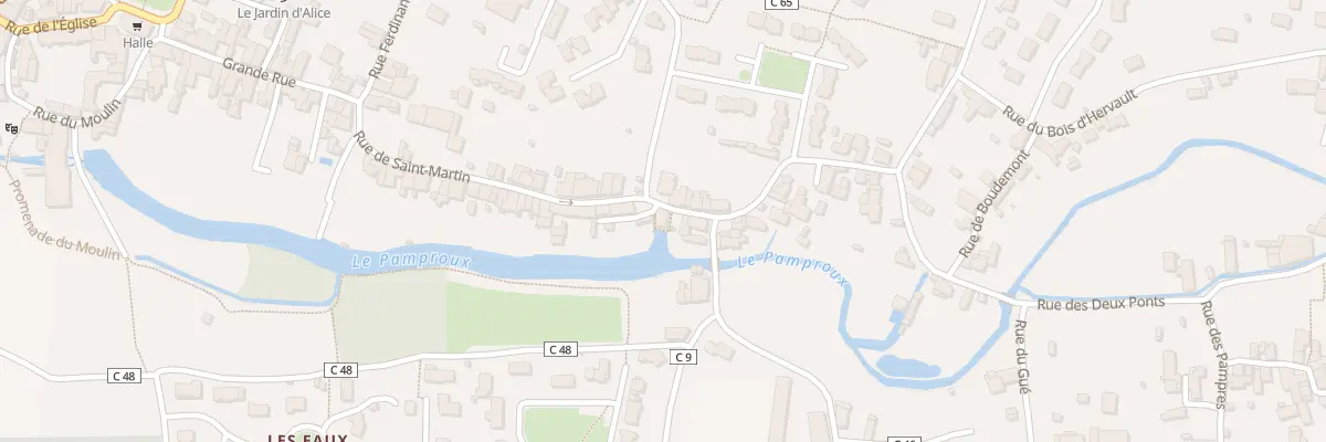 Plan du 60 Rue de Saint-martin à Pamproux