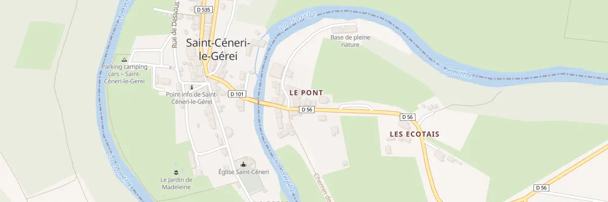 Plan du 5129 Le Pont à Moulins-le-Carbonnel