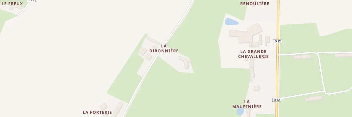 Plan du 5138 La Dironniere à Courcelles-la-Forêt