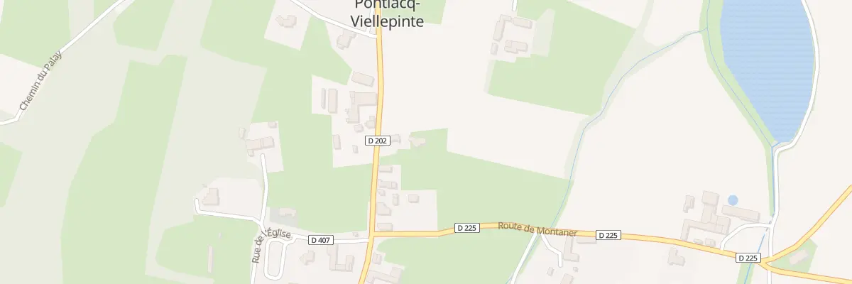 Plan du 88 Rue des Ecoles à Pontiacq-Viellepinte