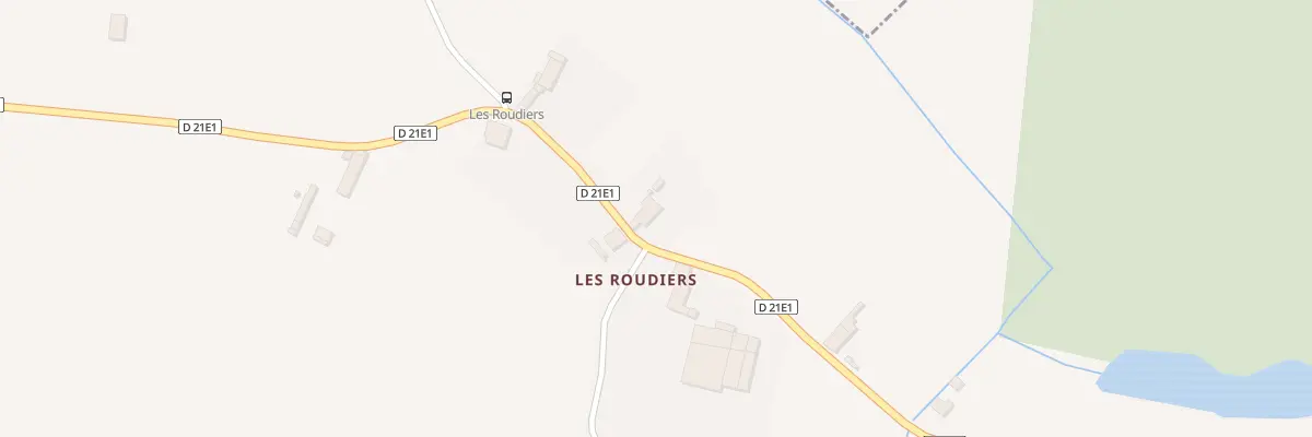Plan du 6 Les Roudiers au Fieu