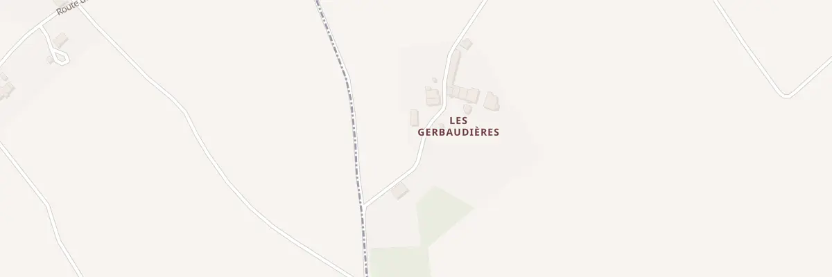 Plan du 6 Les Gerbaudieres à Saint-Vincent-la-Châtre