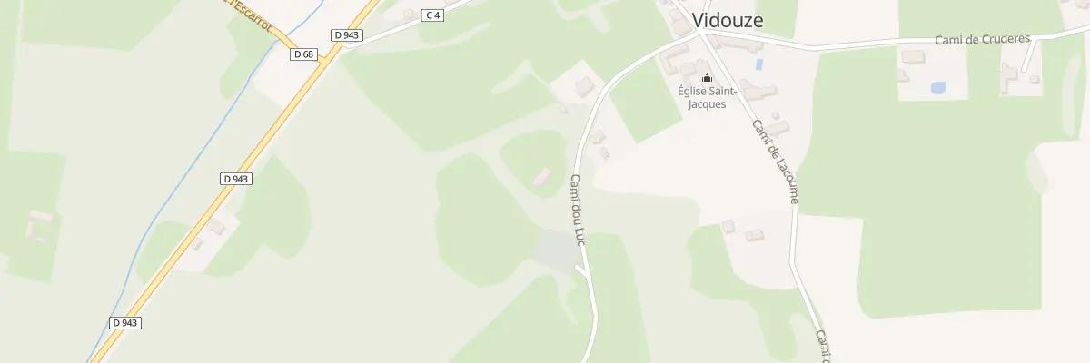 Plan du 4 Cami Dou Luc à Vidouze
