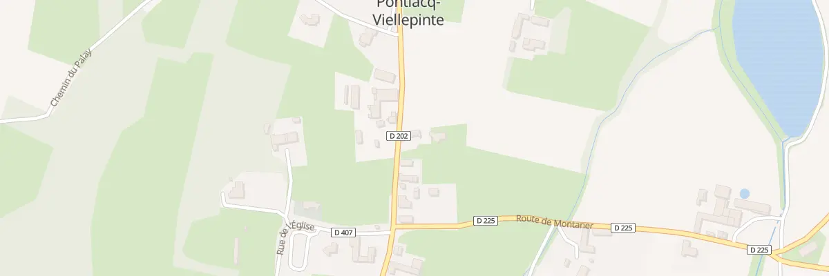 Plan du 98 Rue des Ecoles à Pontiacq-Viellepinte