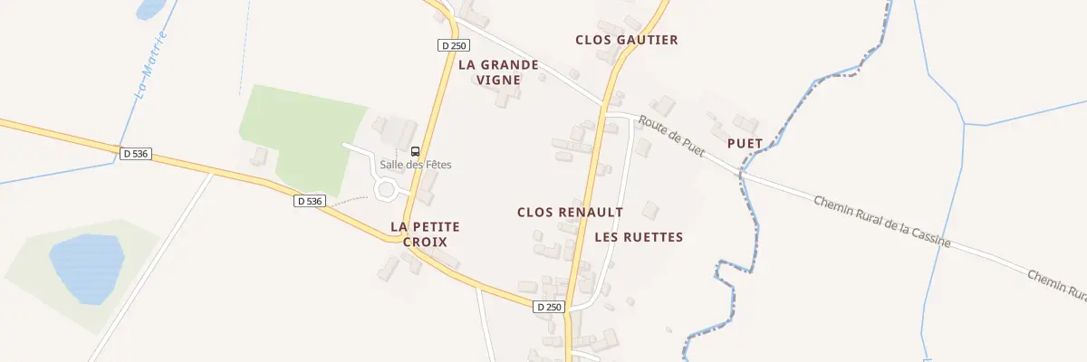 Plan du 18 Cour des Vignes à La Roche-Mabile