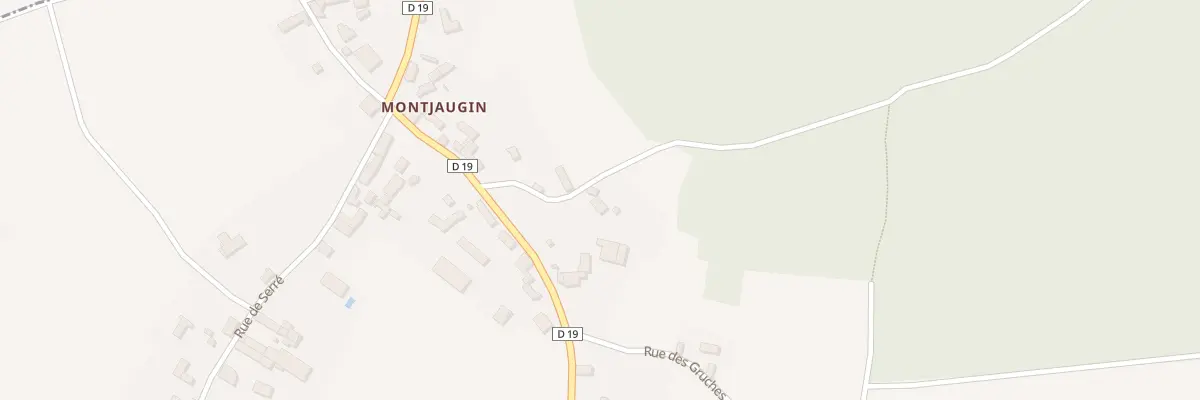 Plan du 6 Montjaugin à Ternay