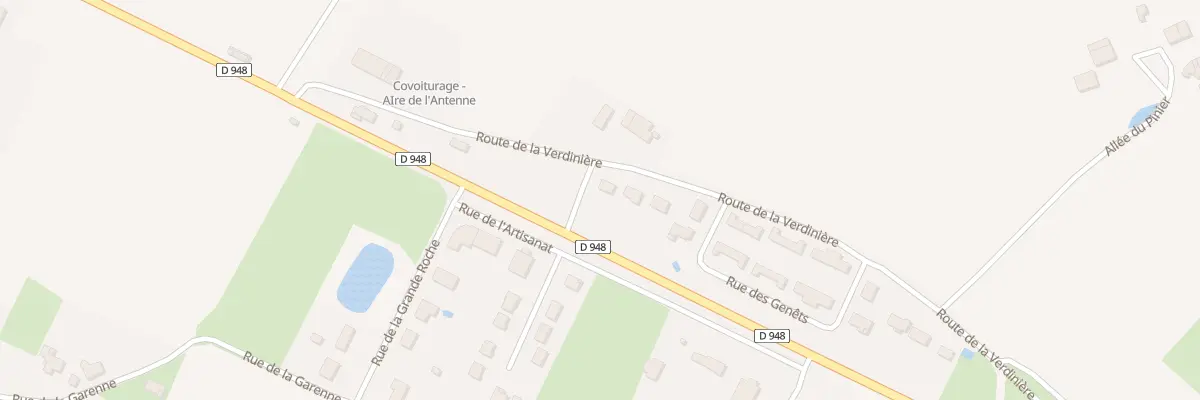 Plan du 1 Rue de l’Antenne à Maisonnay