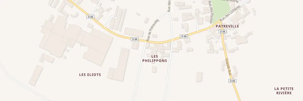 Plan du 7 Rue des Phelippons à Val-d’Auge