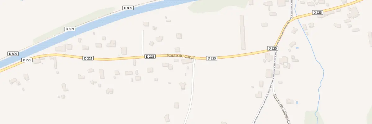 Plan du 1 Lavignasse à Blaignac