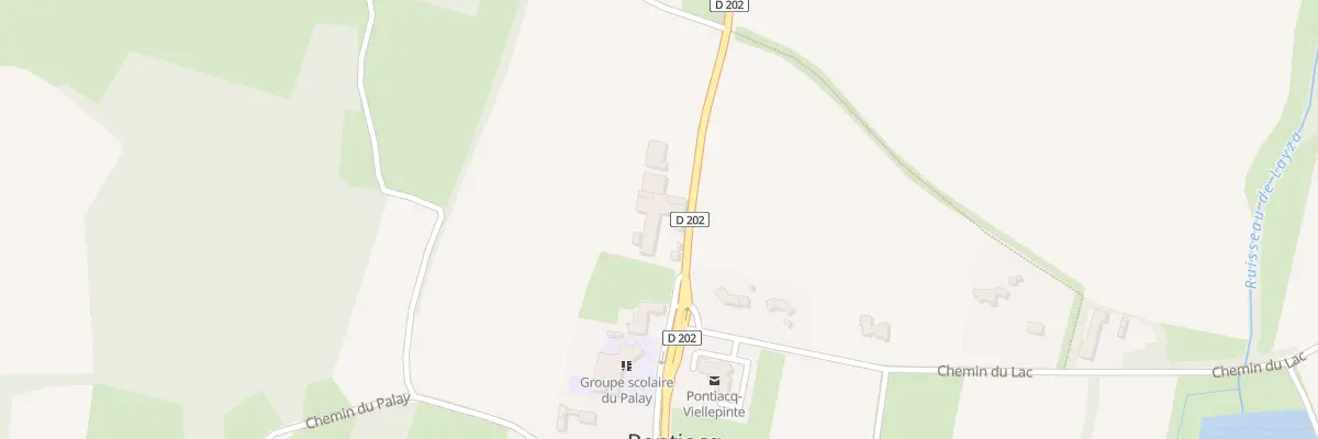 Plan du 427 Rue des Ecoles à Pontiacq-Viellepinte