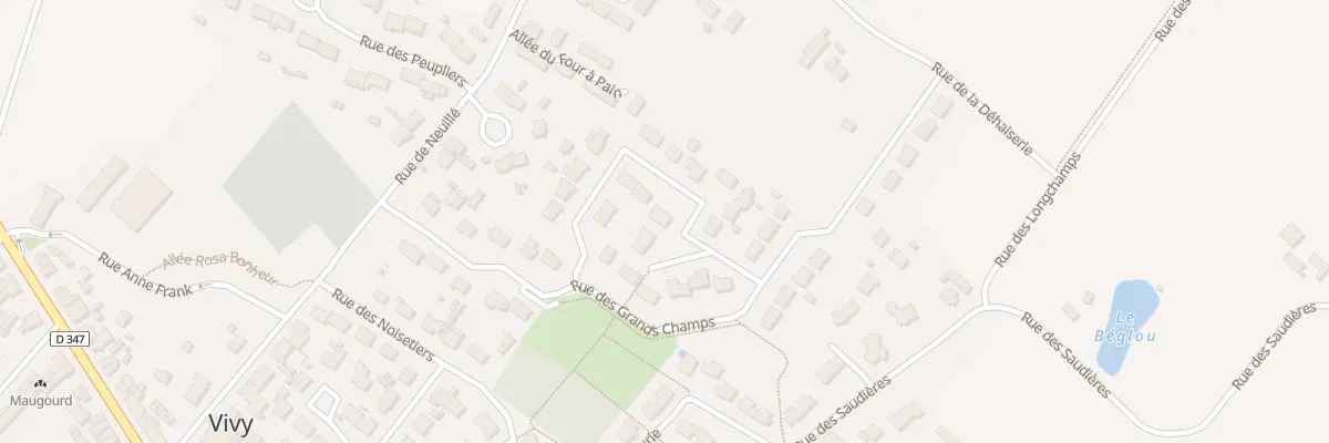 Plan du 10 Rue Victor Hugo à Vivy