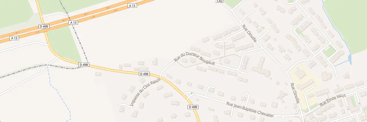 Plan du 5524 Lieu Baron à Dozulé