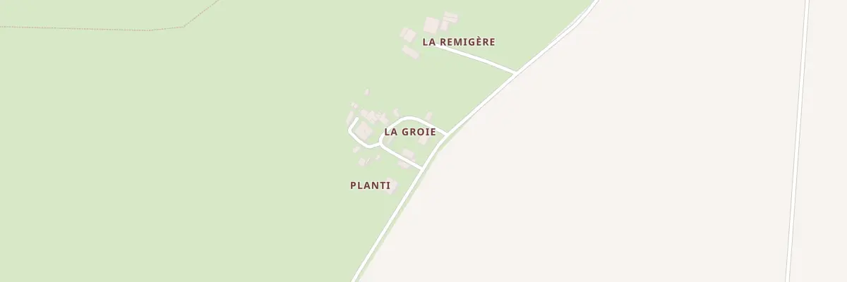 Plan du 5090 La Groie à Saint-Germier