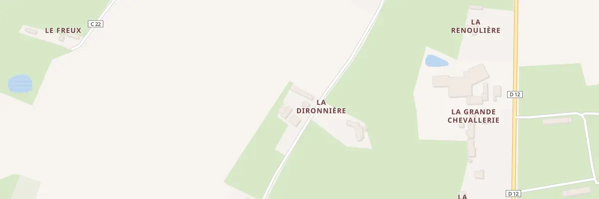Plan du 5157 La Dironniere à Courcelles-la-Forêt